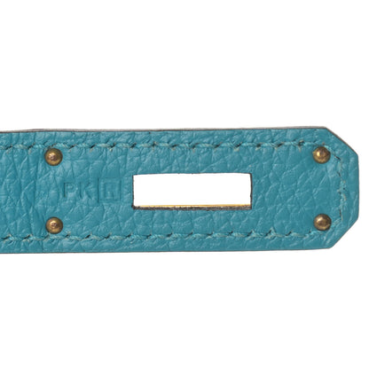 Hermes Togo Birkin 30 Turquoise 7 of 12