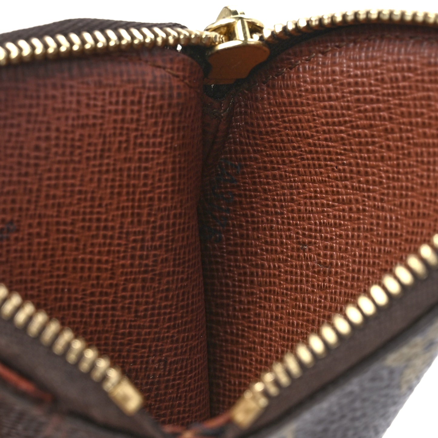 Monogram Round Coin Purse