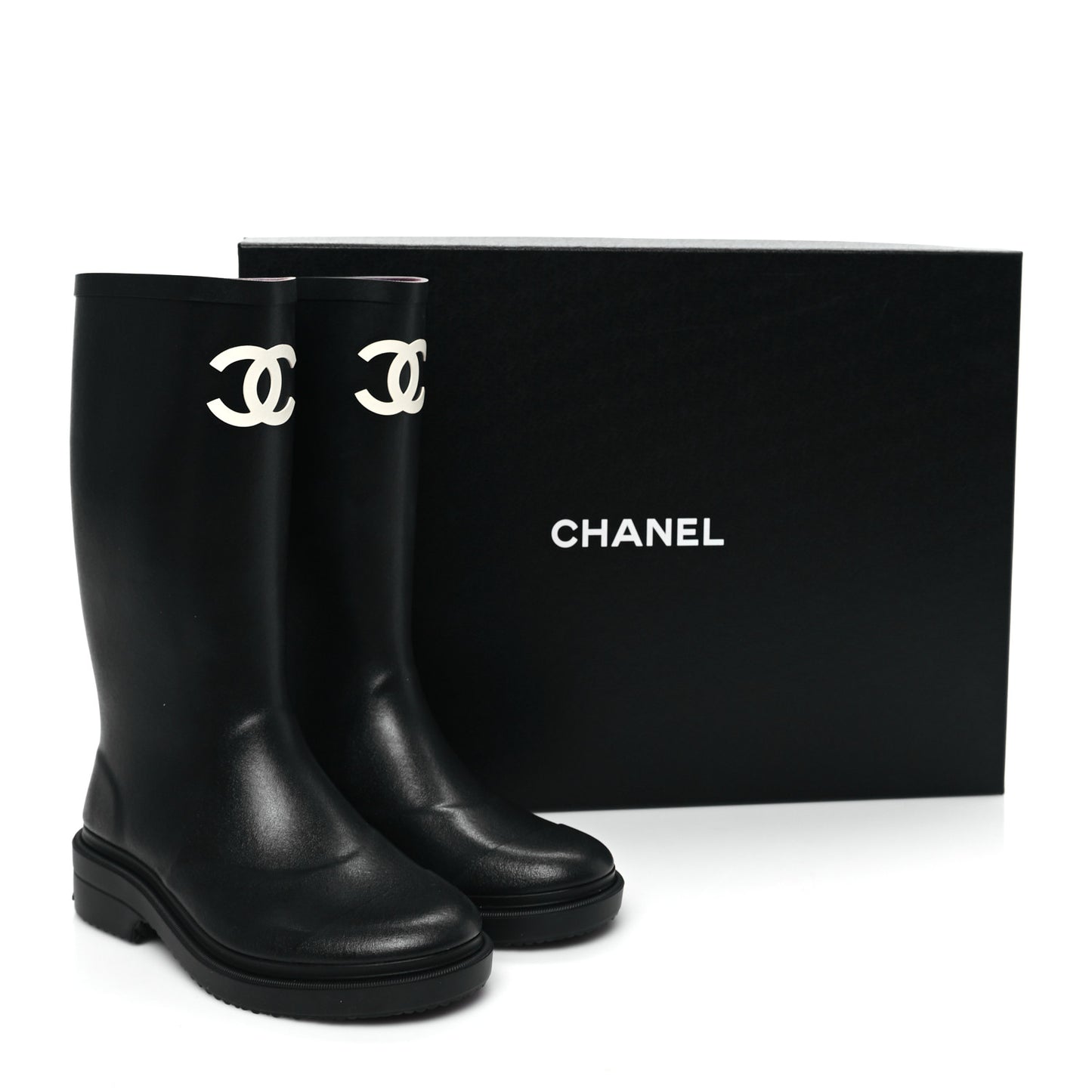 Caoutchouk CC High Boots 36 Black