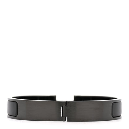 Hermes Matte Enamel Narrow Clic Clac HH Bracelet T5 So Black 3 of 5