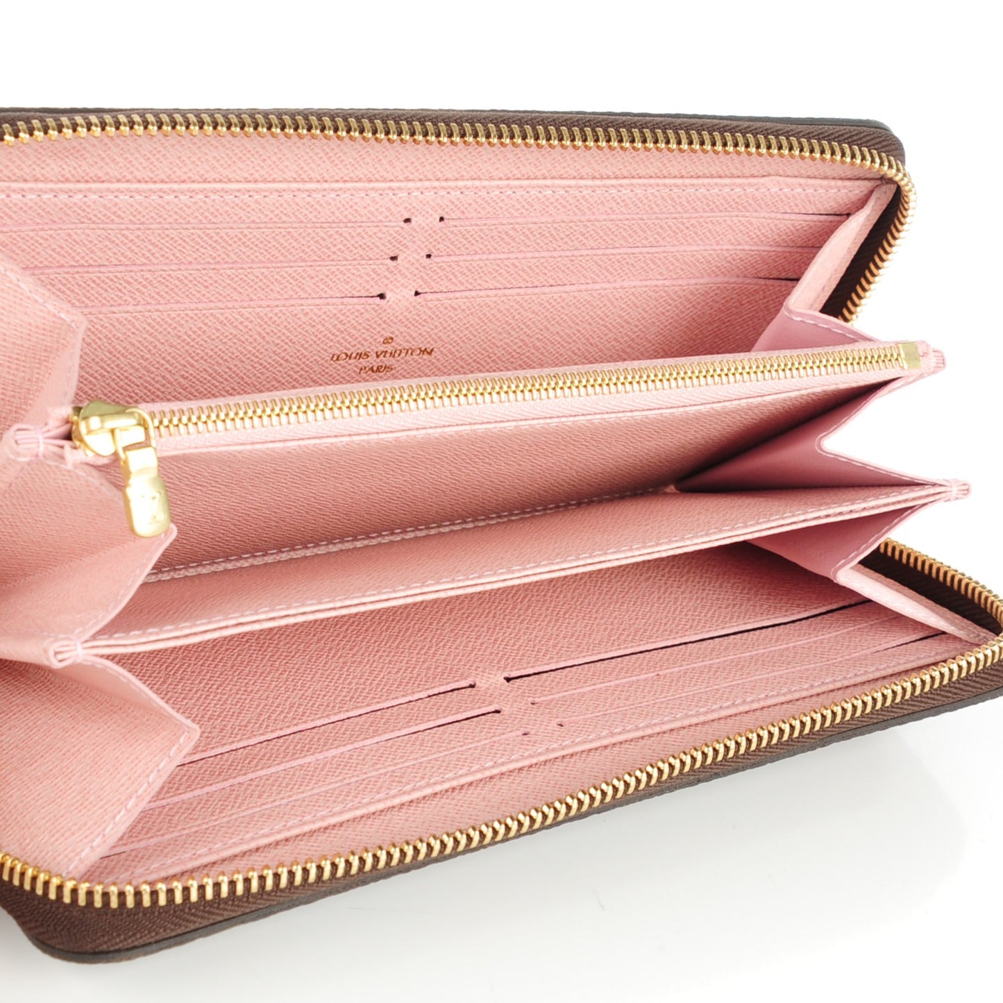 Monogram Zippy Wallet Rose Ballerine