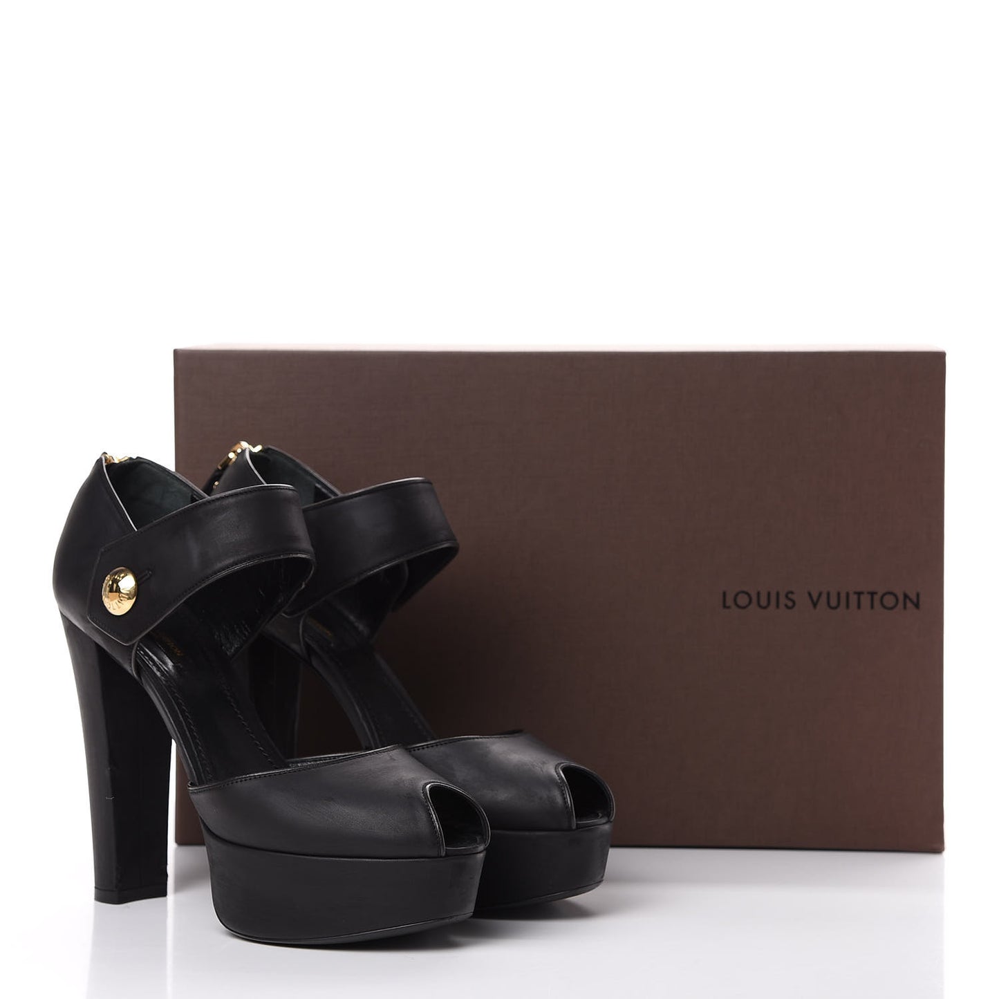 Suede Peep Toe Mary Jane Pumps 39 Black