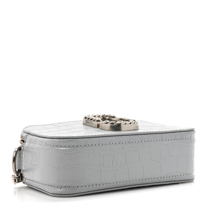 Marc Jacobs Calfskin Croc Embossed Snapshot Camera Bag Quarry 4 of 10