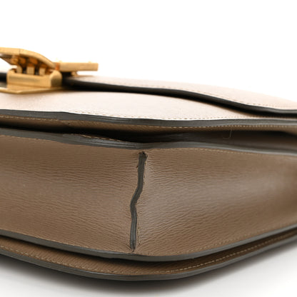 Celine Liege Calfskin Medium Classic Box Flap Bag Taupe 10 of 11