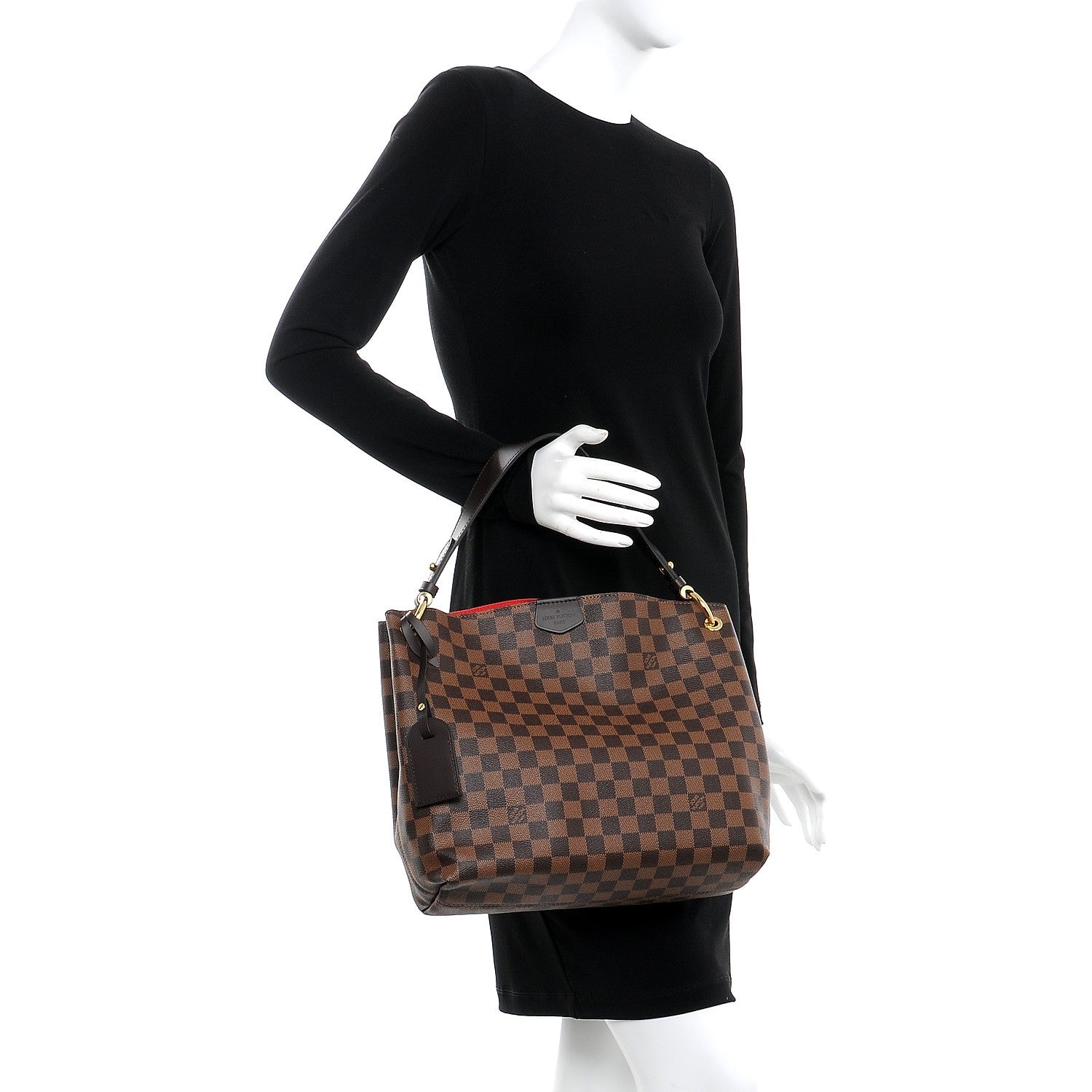 Louis Vuitton Damier Ebene Graceful PM 2 of 7