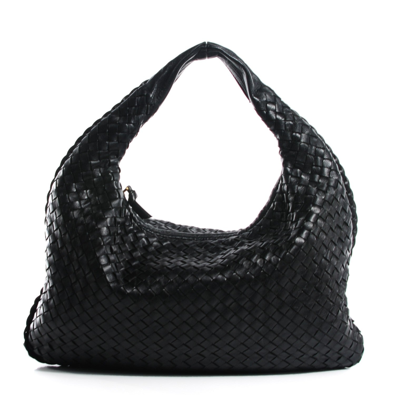 Bottega Veneta Nappa Intrecciato Medium Veneta Hobo Nero Black 1 of 10