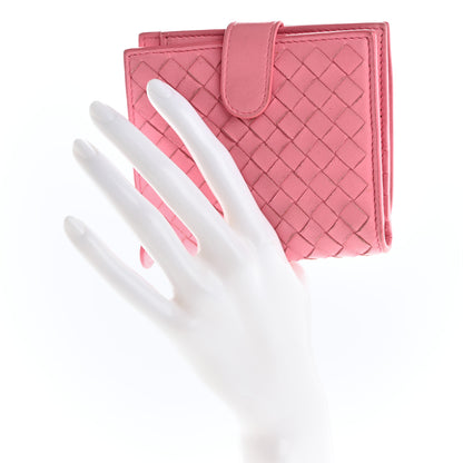 Bottega Veneta Nappa Intrecciato French Flap Wallet Watteau 2 of 12