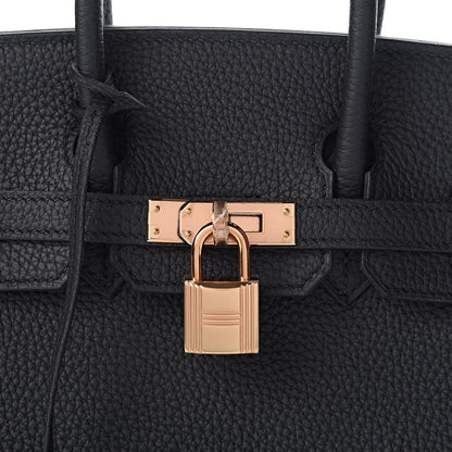 Hermes Togo Birkin 25 Black 39 of 40