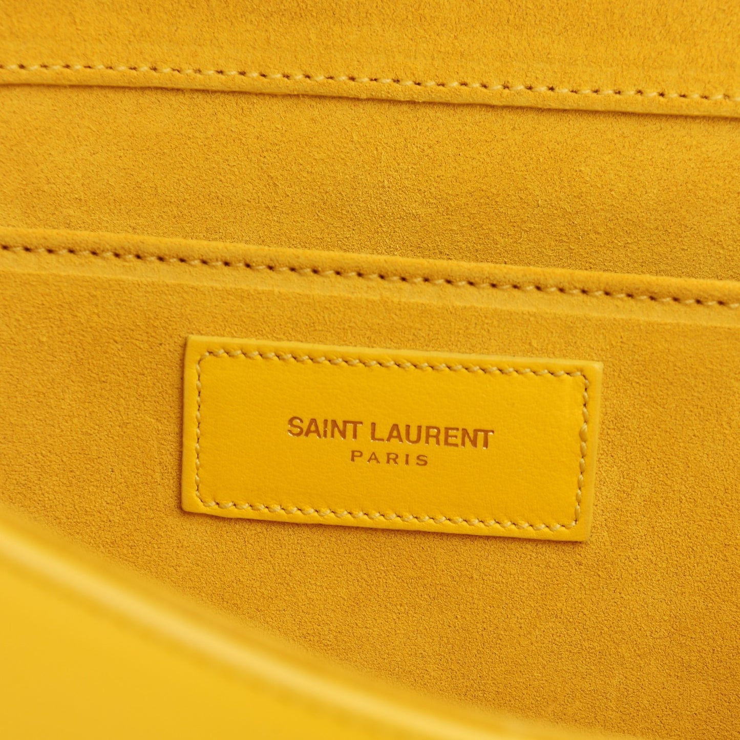 Calfskin Classic Y Ligne Clutch Soleil