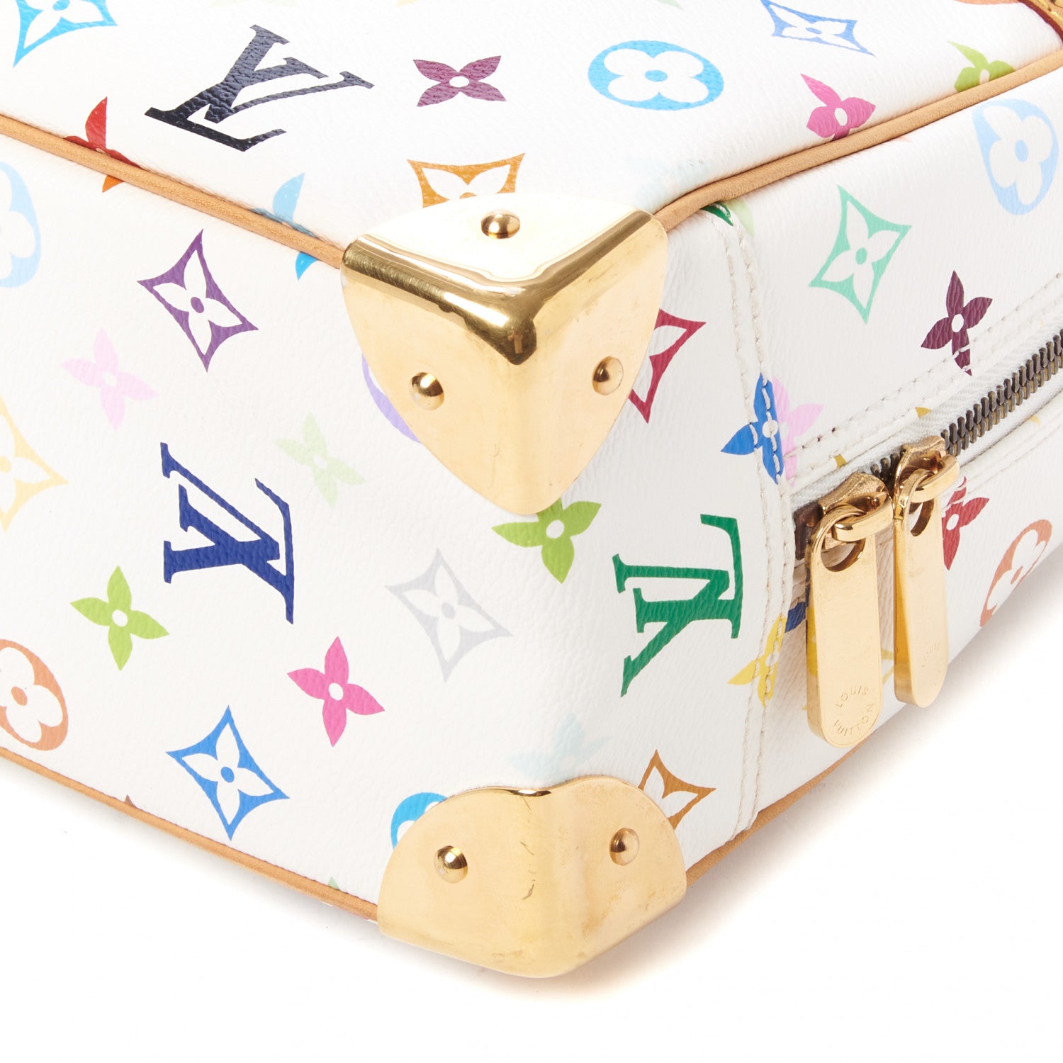 Louis Vuitton Monogram Multicolor Trouville White 5 of 8