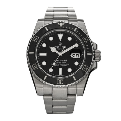 Rolex Stainless Steel 40mm Oyster Perpetual Submariner Date Watch Black 116610LN 1 of 5