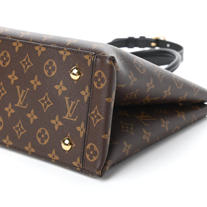 Louis Vuitton Monogram Flower Tote Black 7 of 11