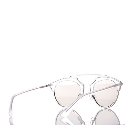 Christian Dior So Real Sunglasses Crystal Silver White 4 of 8