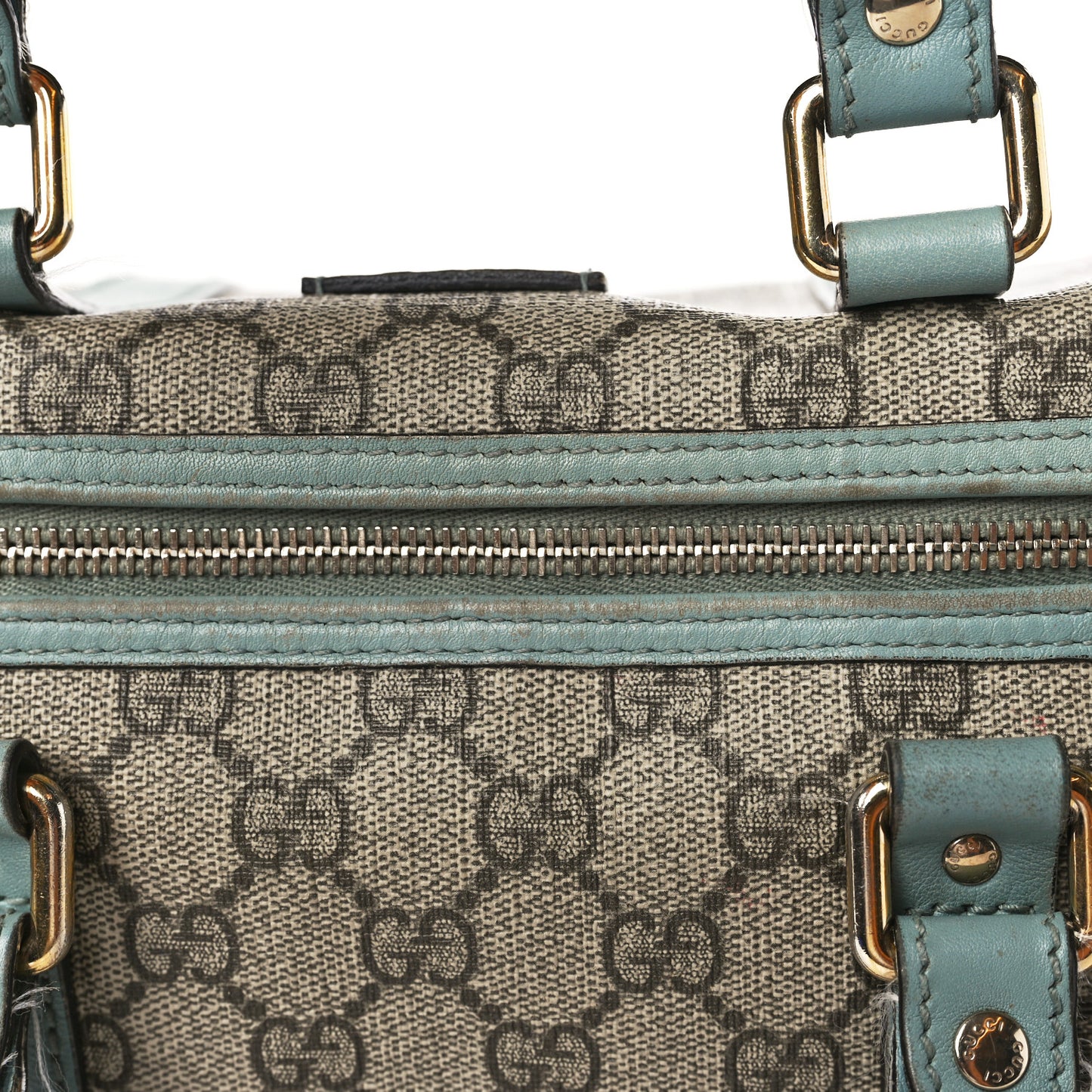 GG Plus Monogram Medium Joy Boston Blue