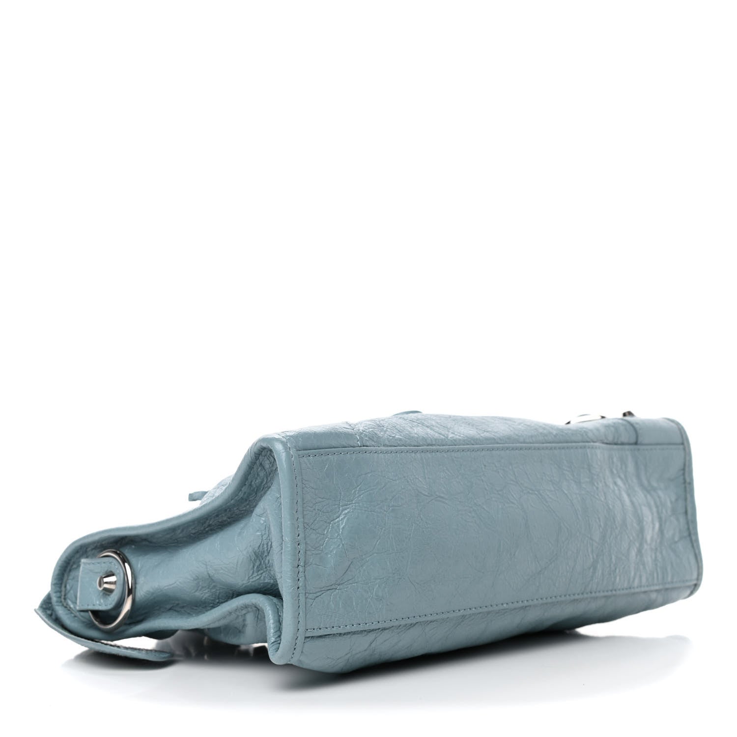 Balenciaga Agneau Classic Silver Hardware S City Bleu Gris 3 of 4