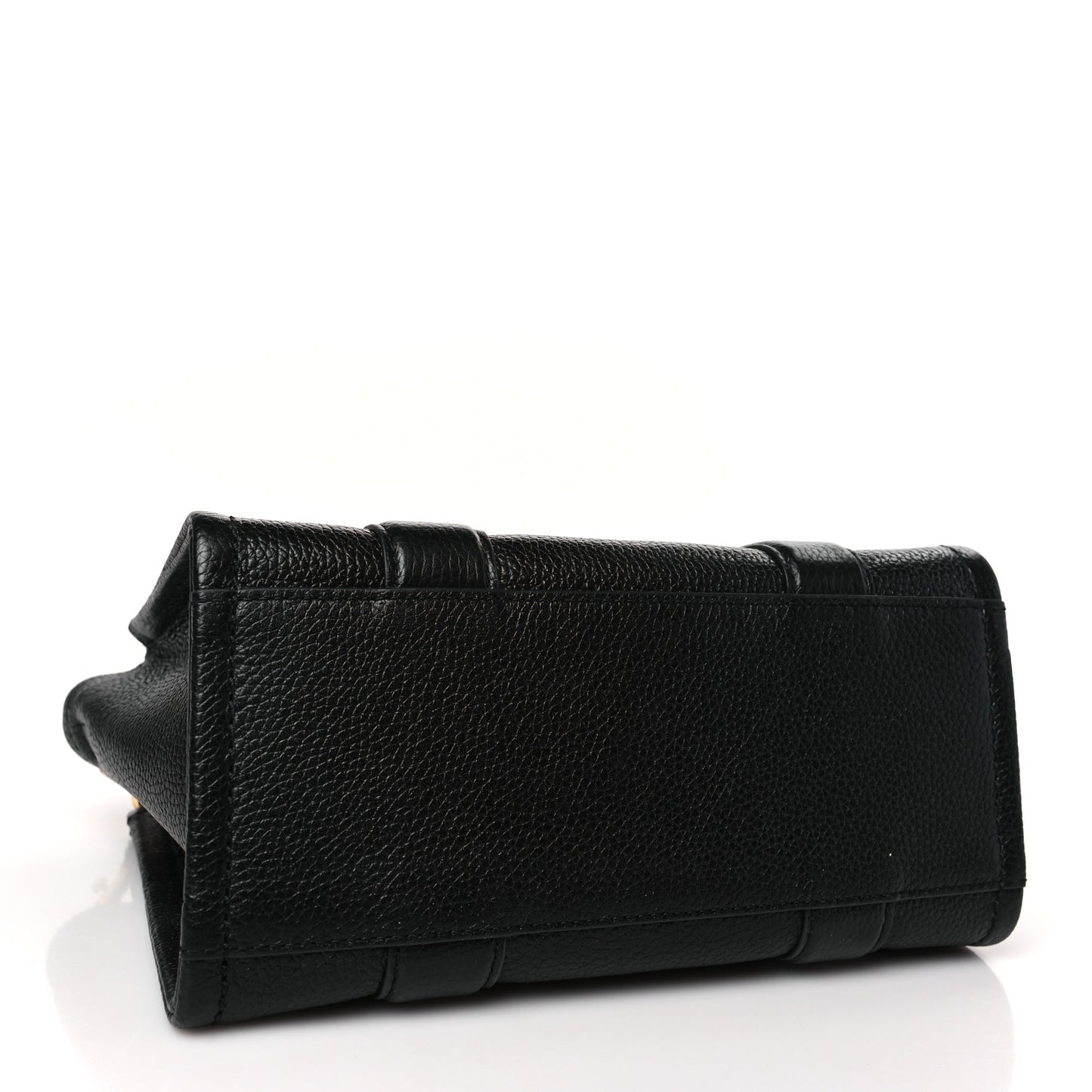 Grained Calfskin Small The Tote Bag Black