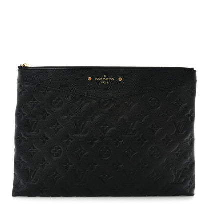 Louis Vuitton Empreinte Daily Pouch Black 1 of 10