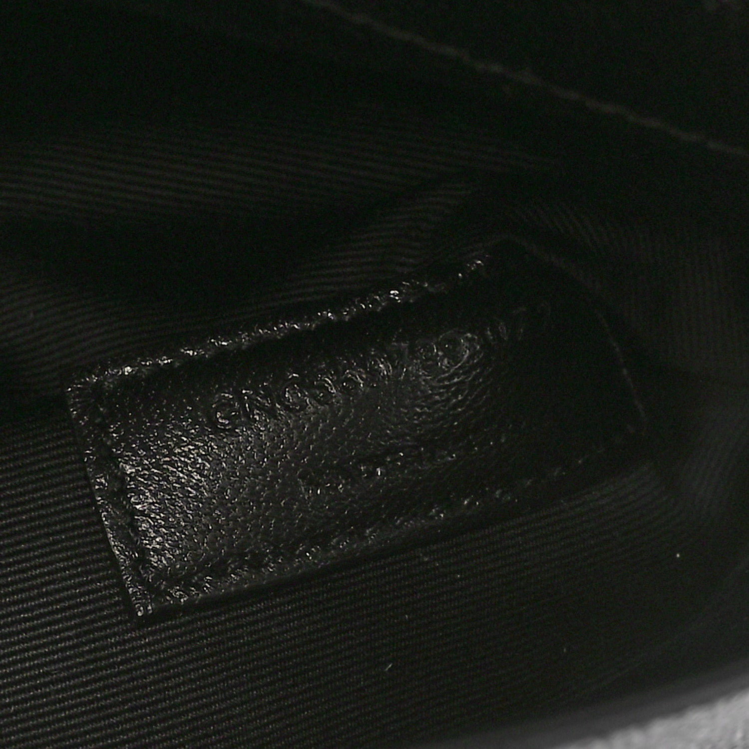 Saint Laurent Grain De Poudre Uptown Pouch Black 7 of 8