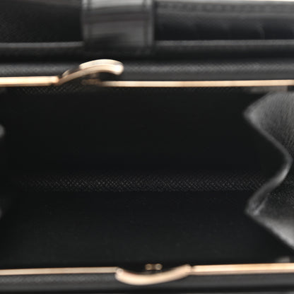 Louis Vuitton Epi French Purse Wallet Black 5 of 7