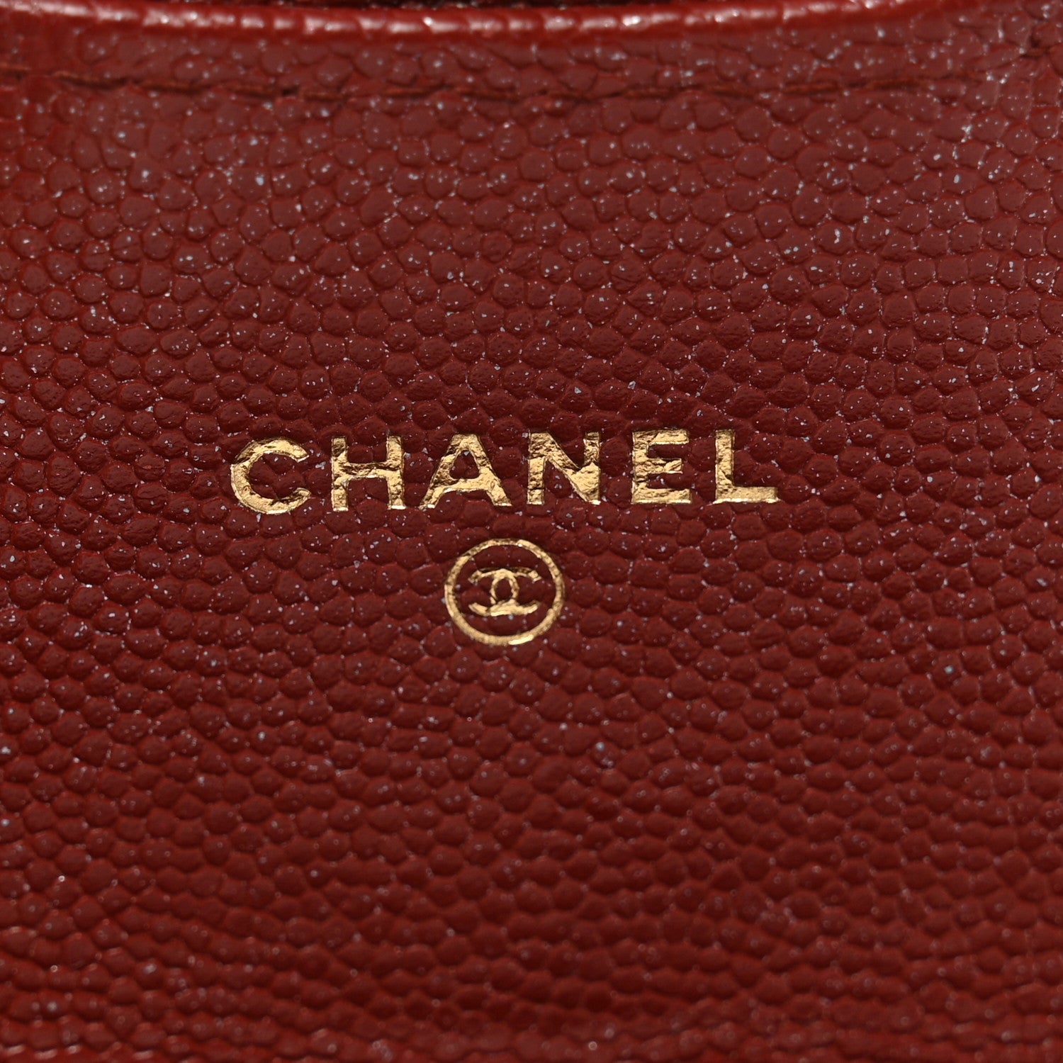 Chanel Iridescent Caviar Quilted Long Gusset Flap Wallet Red 7 of 11