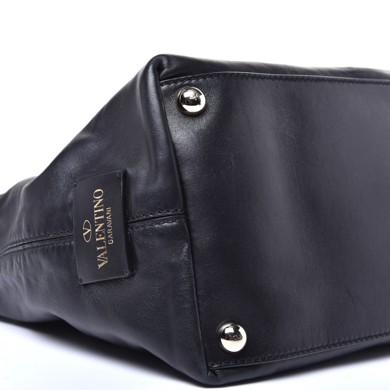 Valentino Garavani Vitello Va Va Voom Tote Black 7 of 9