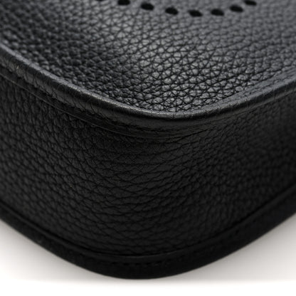 Hermes Taurillon Clemence Evelyne TPM Black 10 of 10