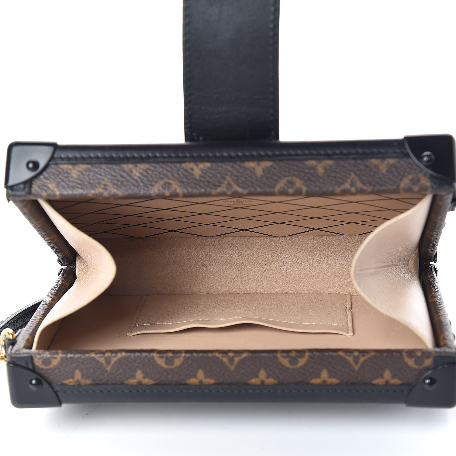 Louis Vuitton Monogram Petite Malle Black 5 of 19