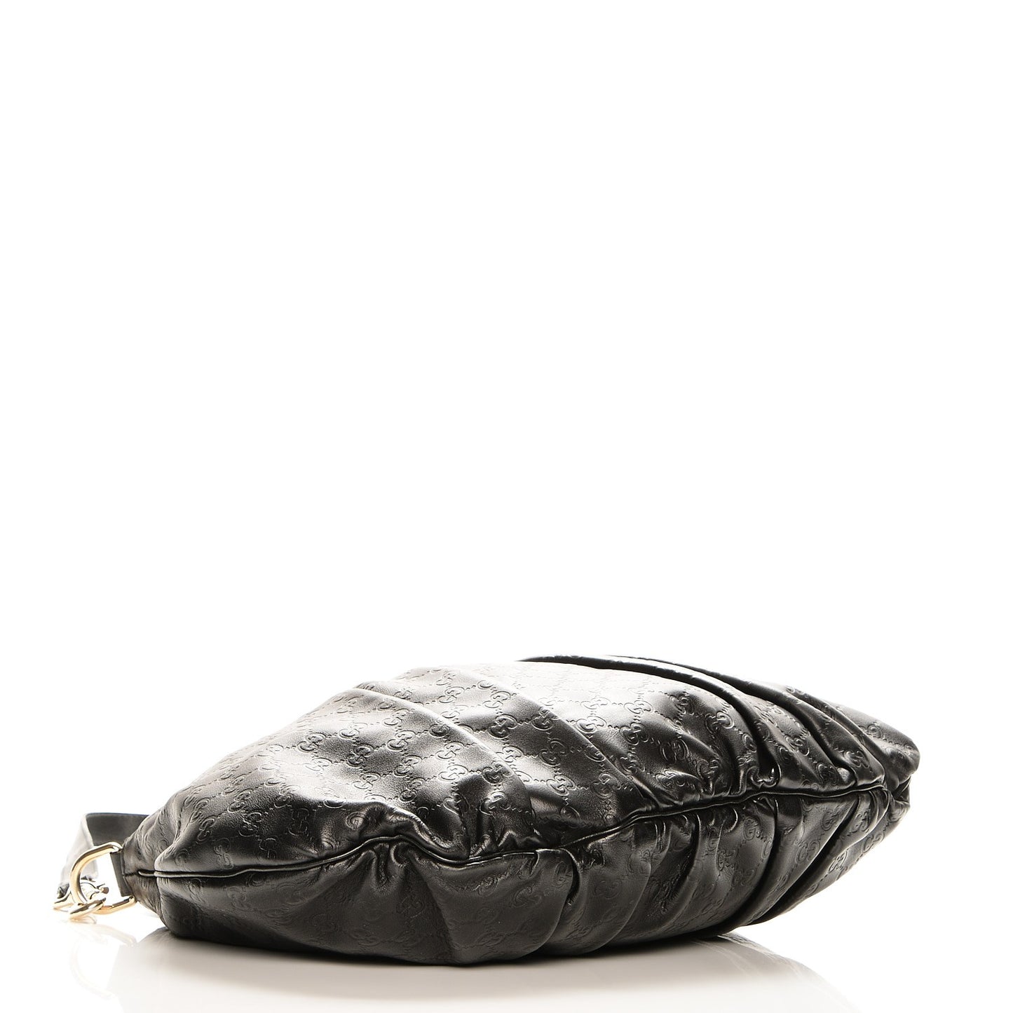 Guccissima Medium Hysteria Top Handle Bag Black