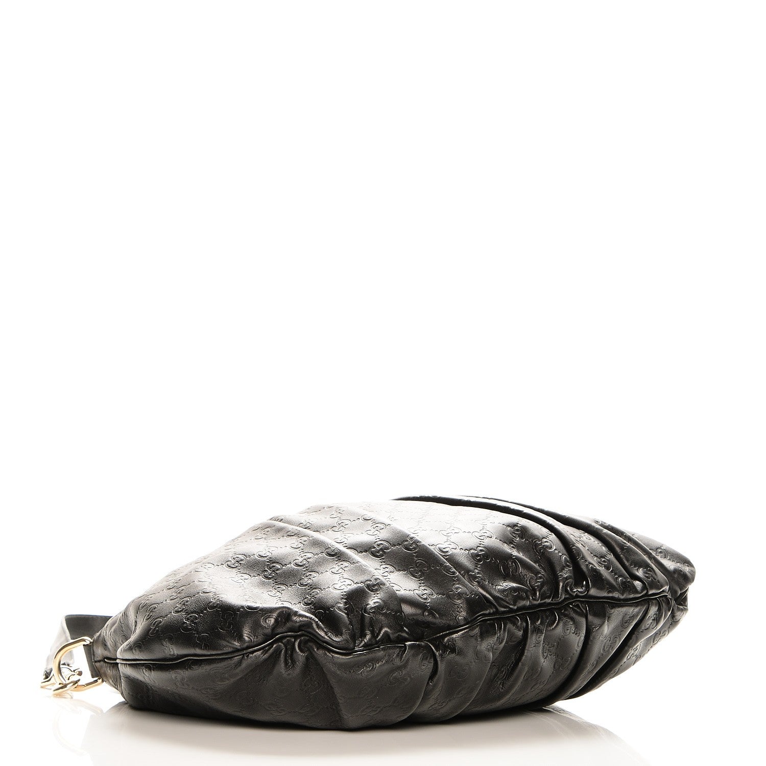 Gucci Guccissima Medium Hysteria Top Handle Bag Black 5 of 10