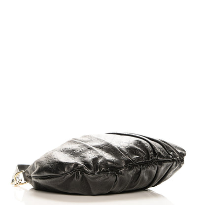 Gucci Guccissima Medium Hysteria Top Handle Bag Black 5 of 10