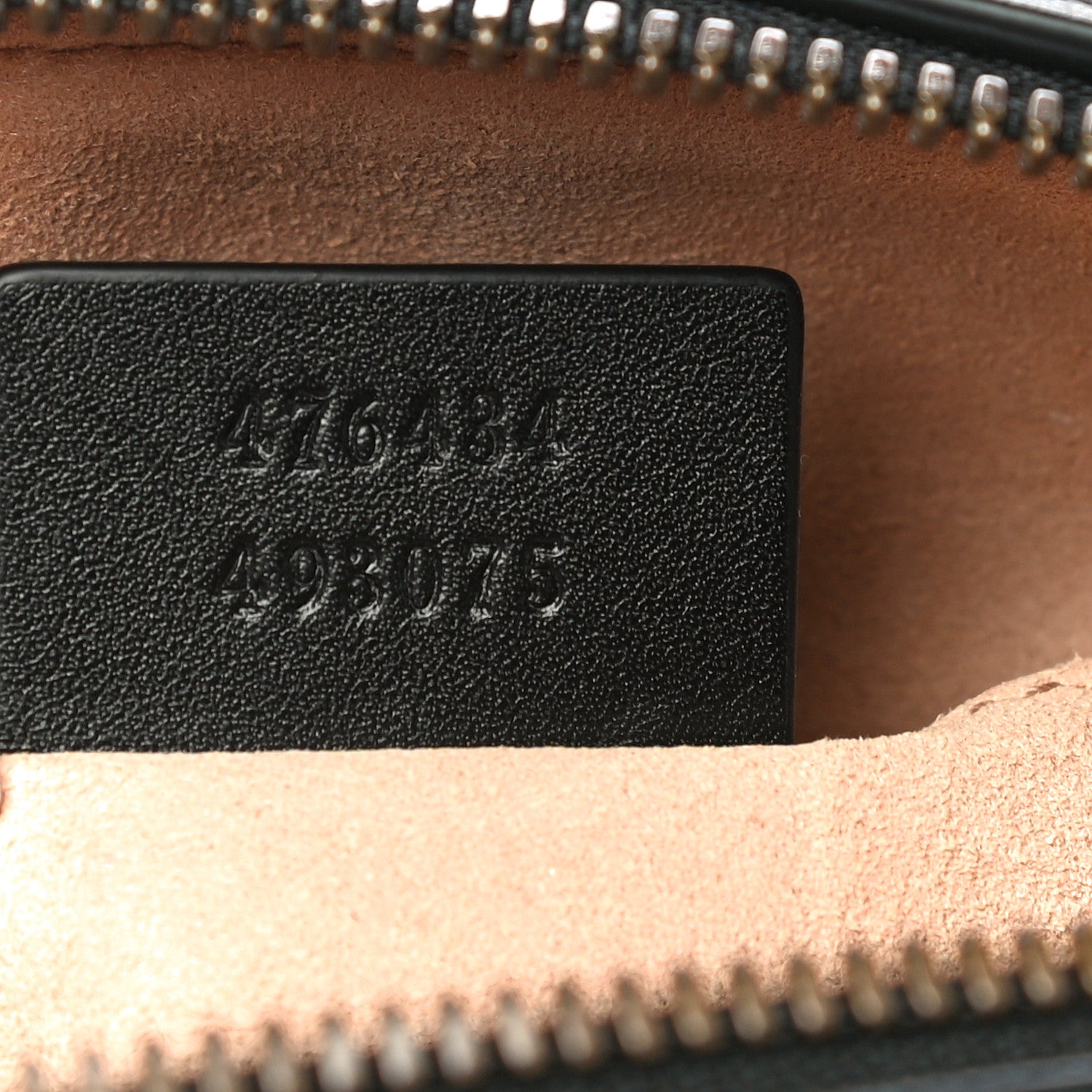 Gucci Calfskin Matelasse GG Marmont Belt Bag 75 30 Black 7 of 16