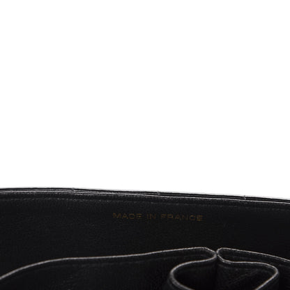 Chanel Patent Quilted East West Chocolate Bar Flap Black 11 of 13