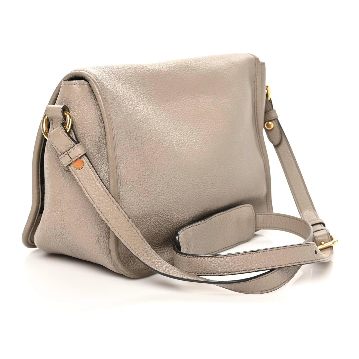 Vitello Daino Flap Crossbody Argilla