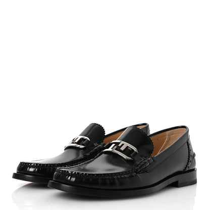 Fendi Vitello Mens O'Lock Loafers 8 Black 4 of 11