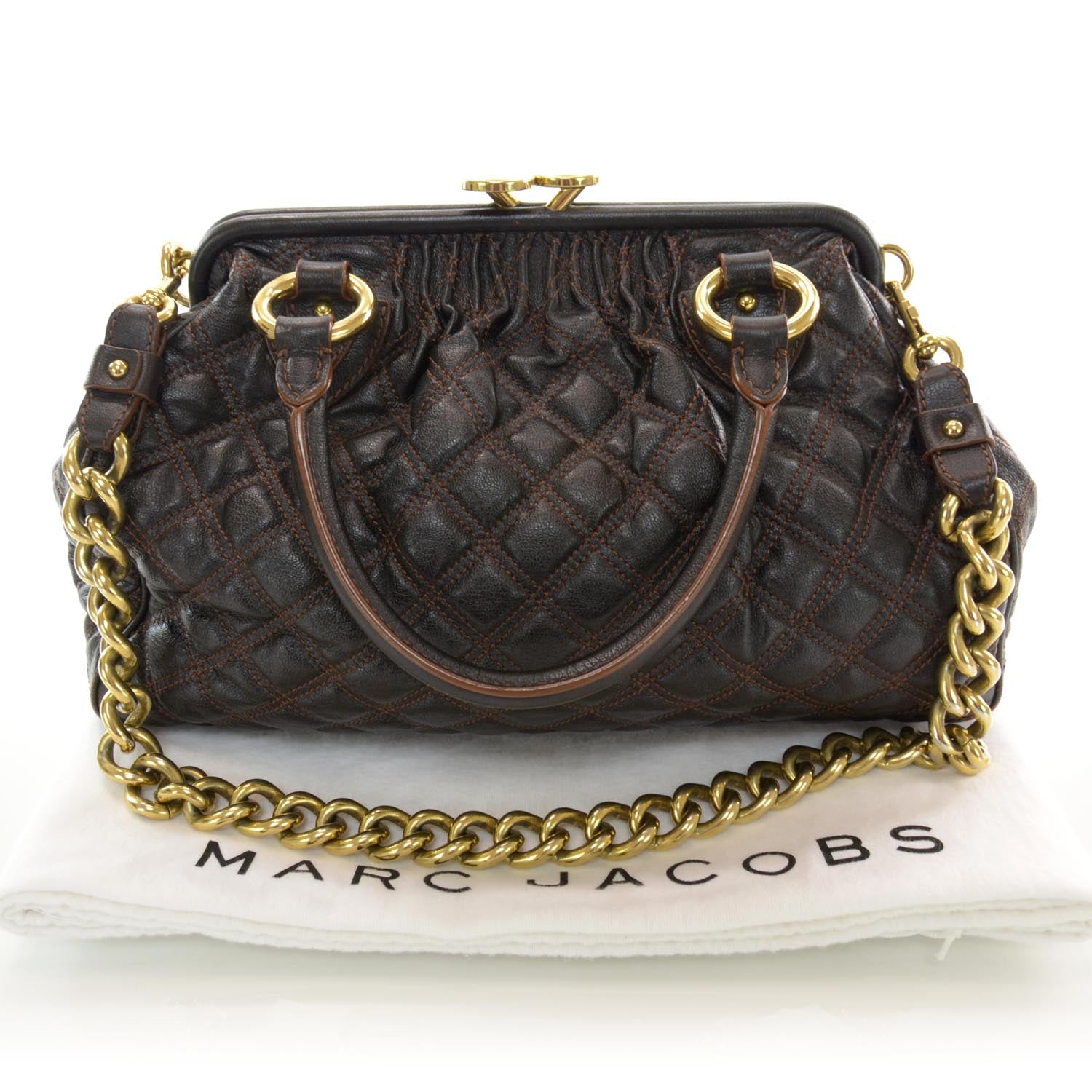 Marc Jacobs Quilted Leather Stam Truffle 3 of 9