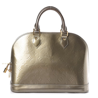 Louis Vuitton Vernis Alma PM Gris Art Deco 1 of 11