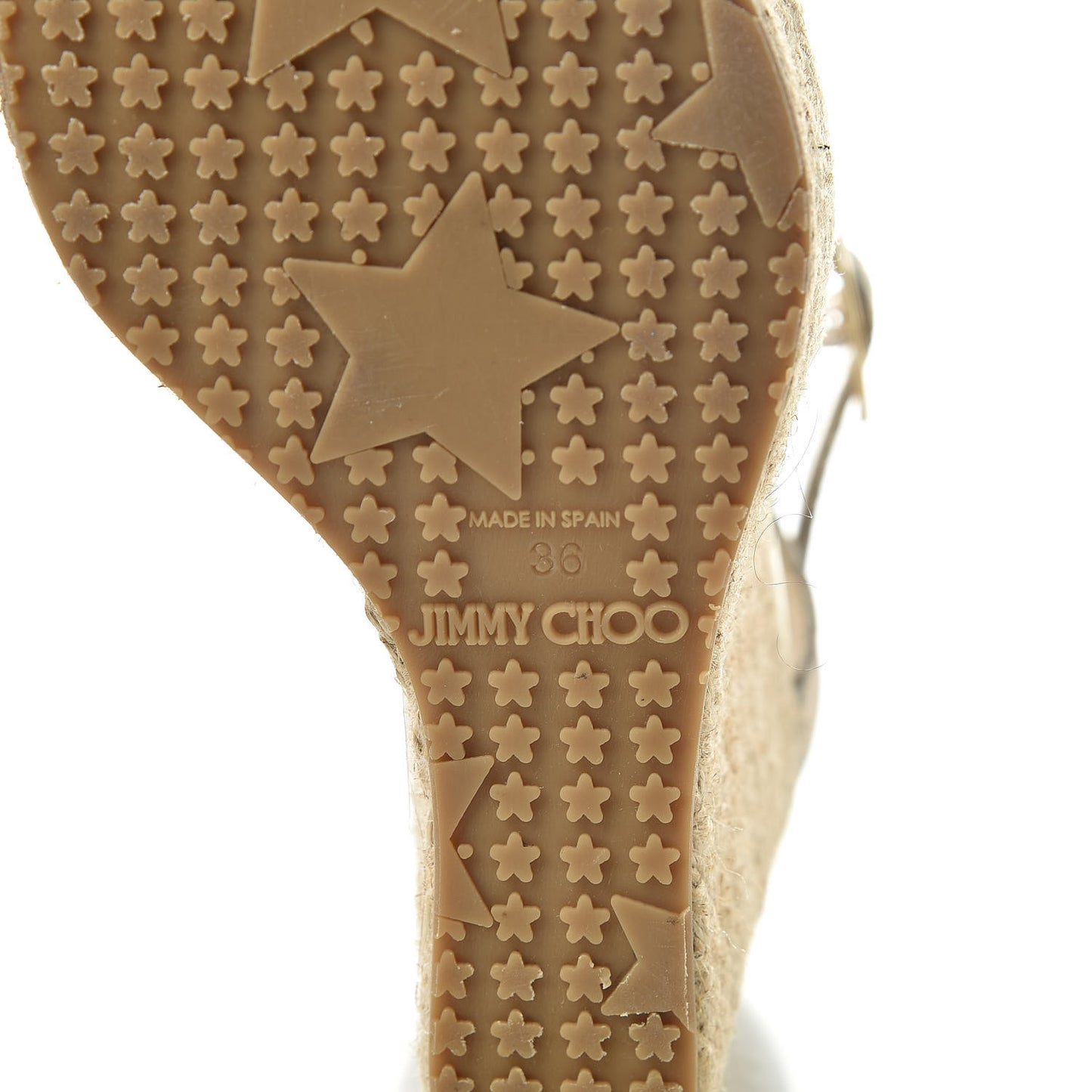Metallic Printed Suede Pallis Wedge Sandals 36 Light Kaki