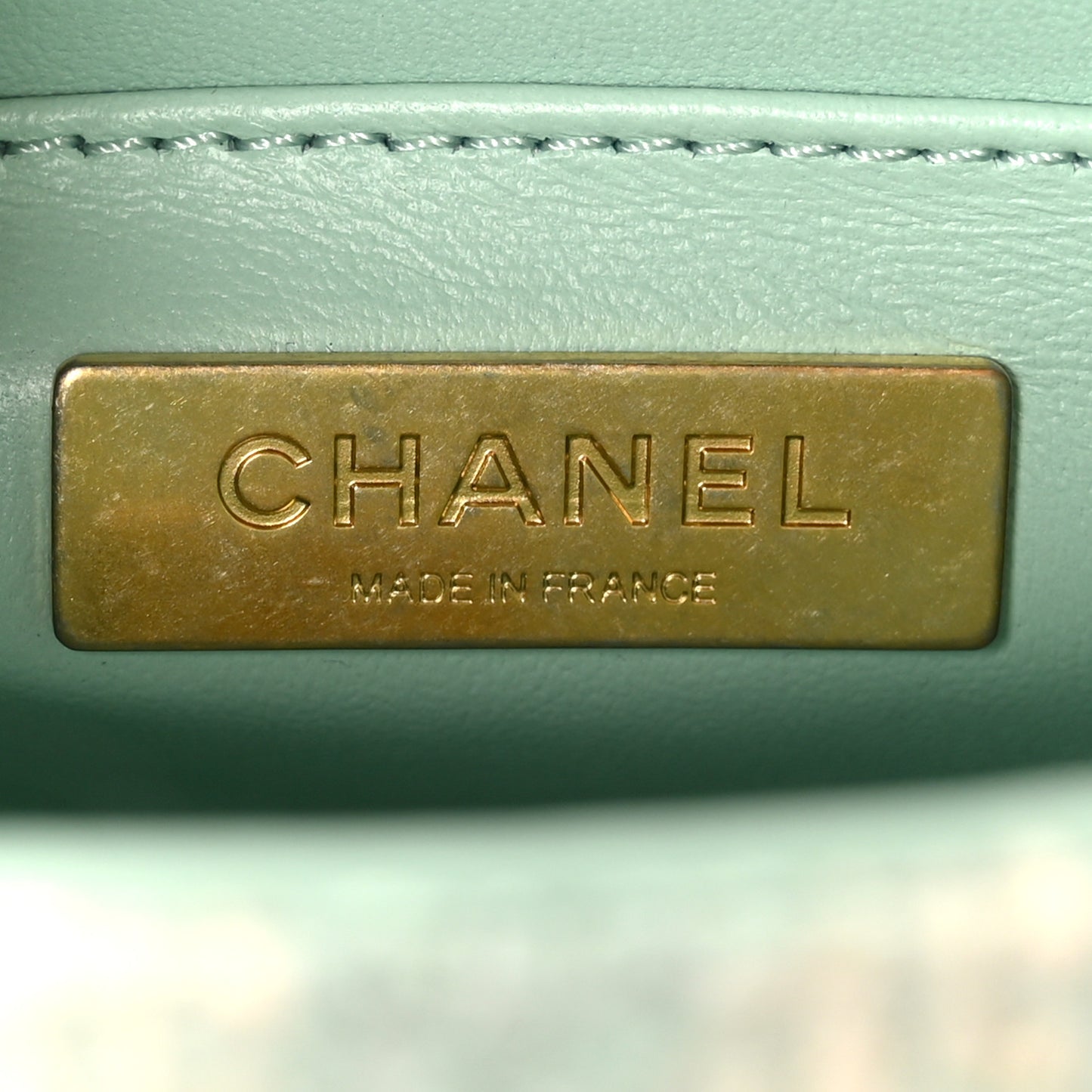 Tweed Handle Crush Top Handle Flap Bag Light Blue Ecru