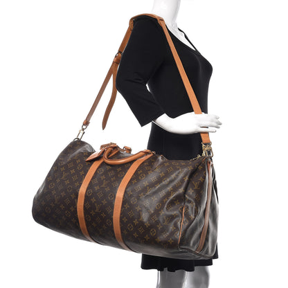Louis Vuitton Monogram Keepall Bandouliere 55 3 of 16