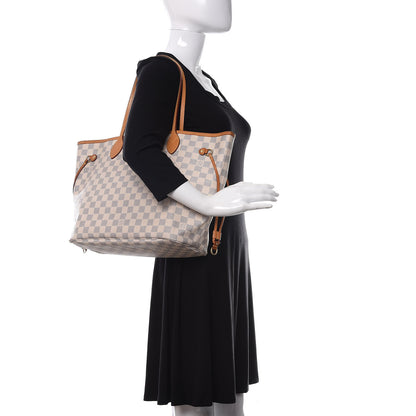 Louis Vuitton Damier Azur Neo Neverfull MM 2 of 15