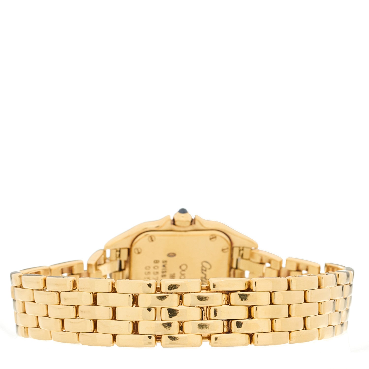 Cartier 18K Yellow Gold 22mm Panthere Quartz Watch 3 of 4
