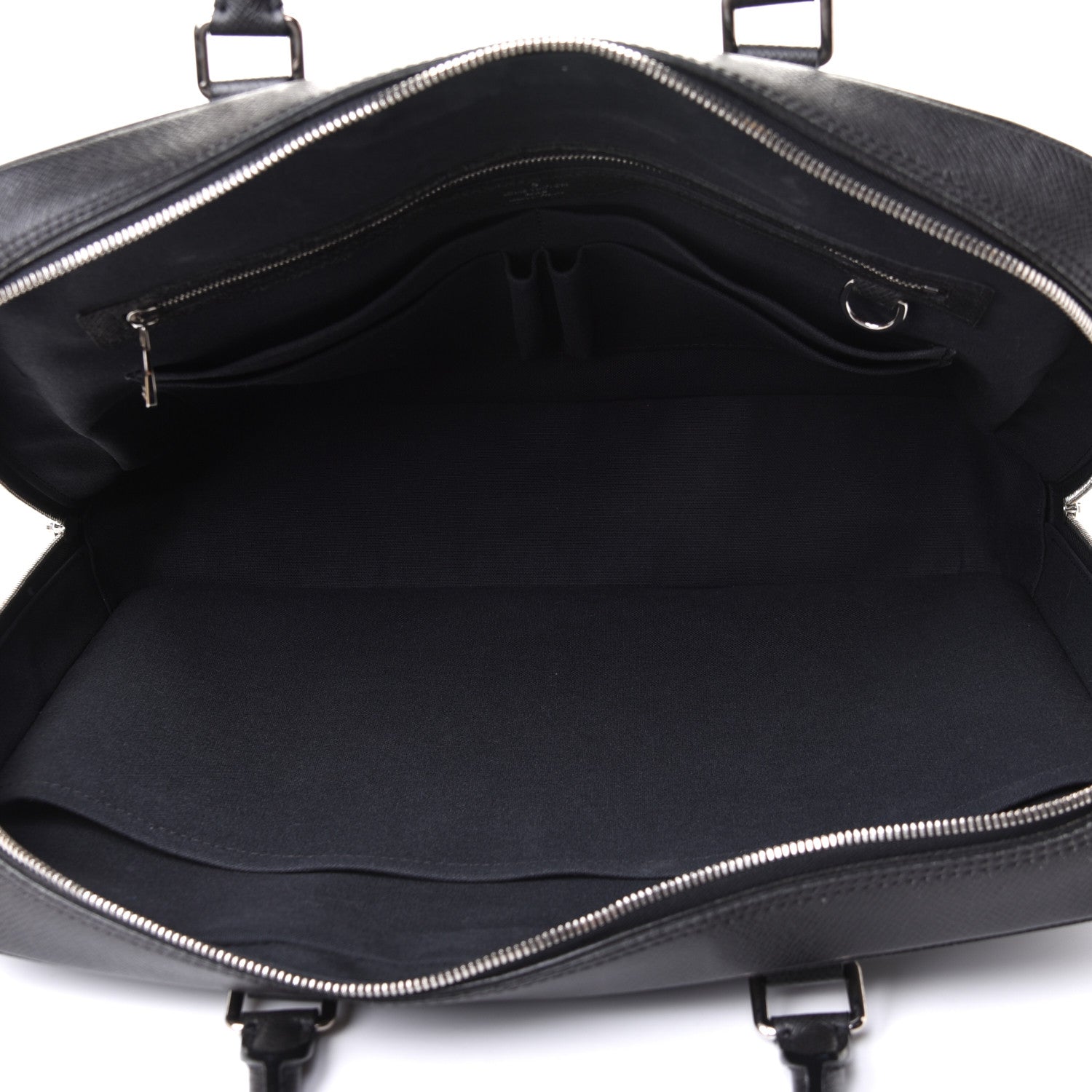 Louis Vuitton Taiga Briefcase Black 4 of 5