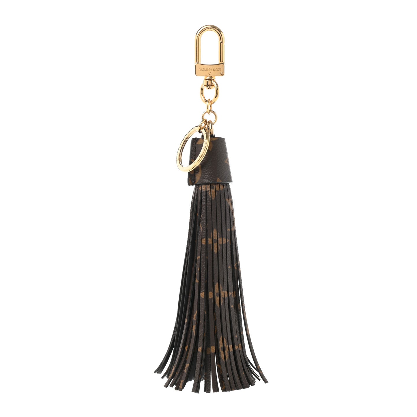 Monogram Tassel Bag Charm