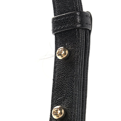 Chanel Caviar Chevron Quilted Small Boy Flap Black 10 of 12