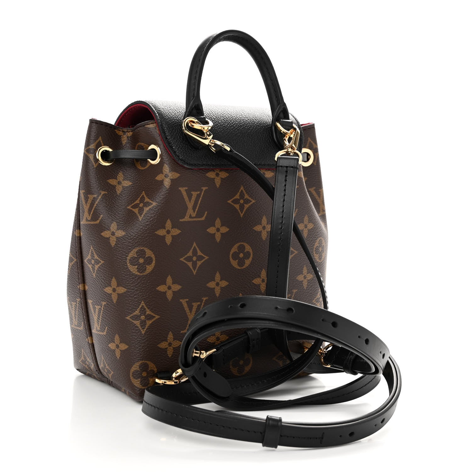 Louis Vuitton Monogram BB Montsouris NM Backpack Black 3 of 9