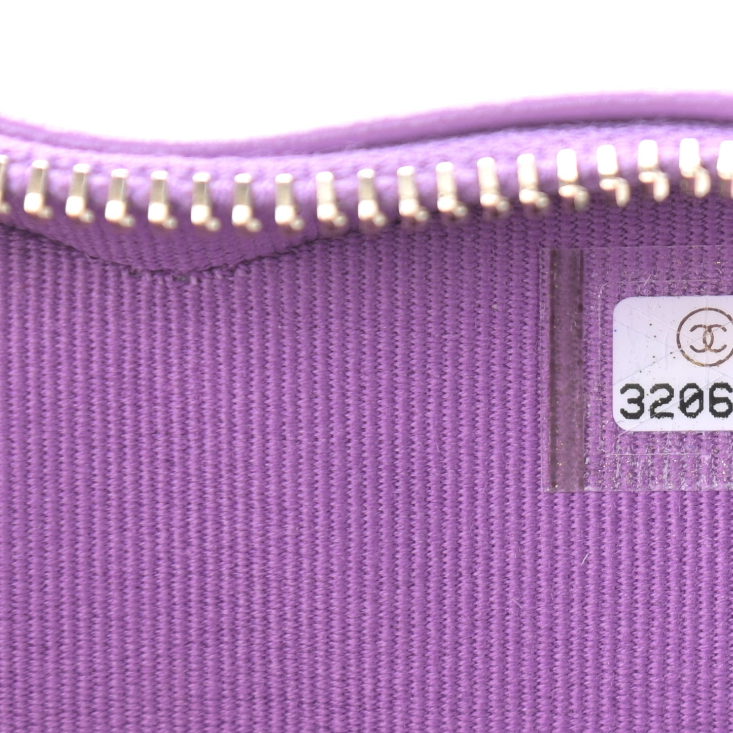 Lambskin Quilted CC In Love Heart Clutch With Chain Purple