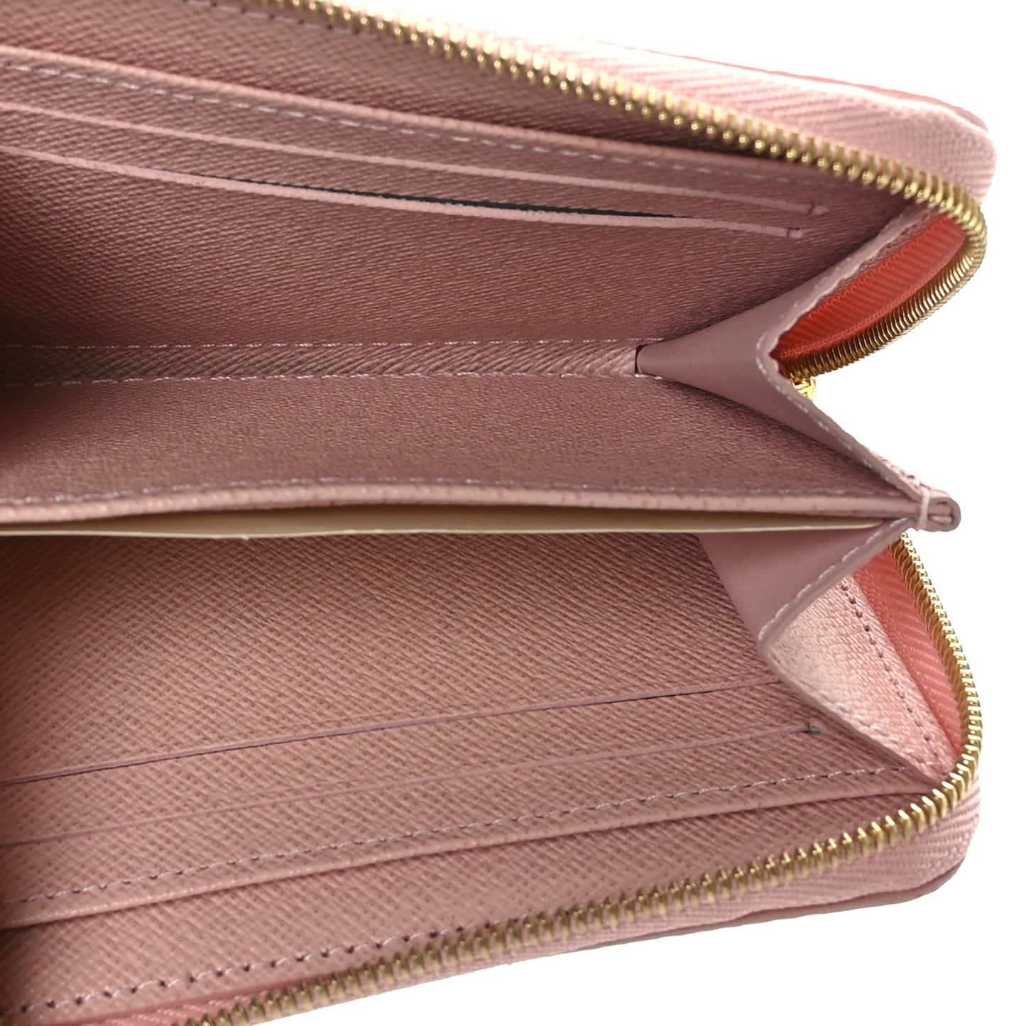 Damier Azur Zippy Coin Purse Rose Ballerine