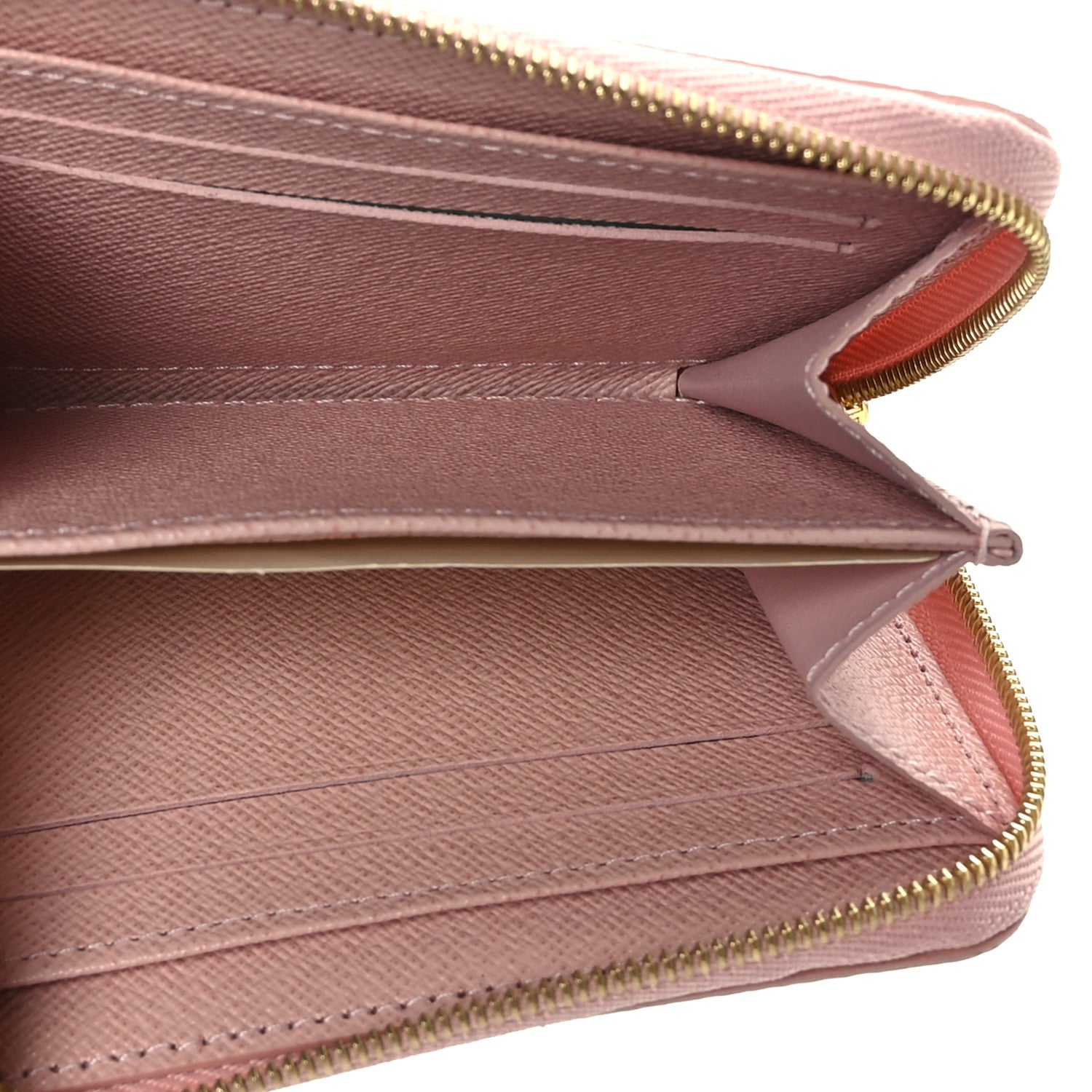 Louis Vuitton Damier Azur Zippy Coin Purse Rose Ballerine 5 of 6