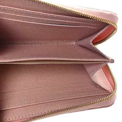 Louis Vuitton Damier Azur Zippy Coin Purse Rose Ballerine 5 of 6