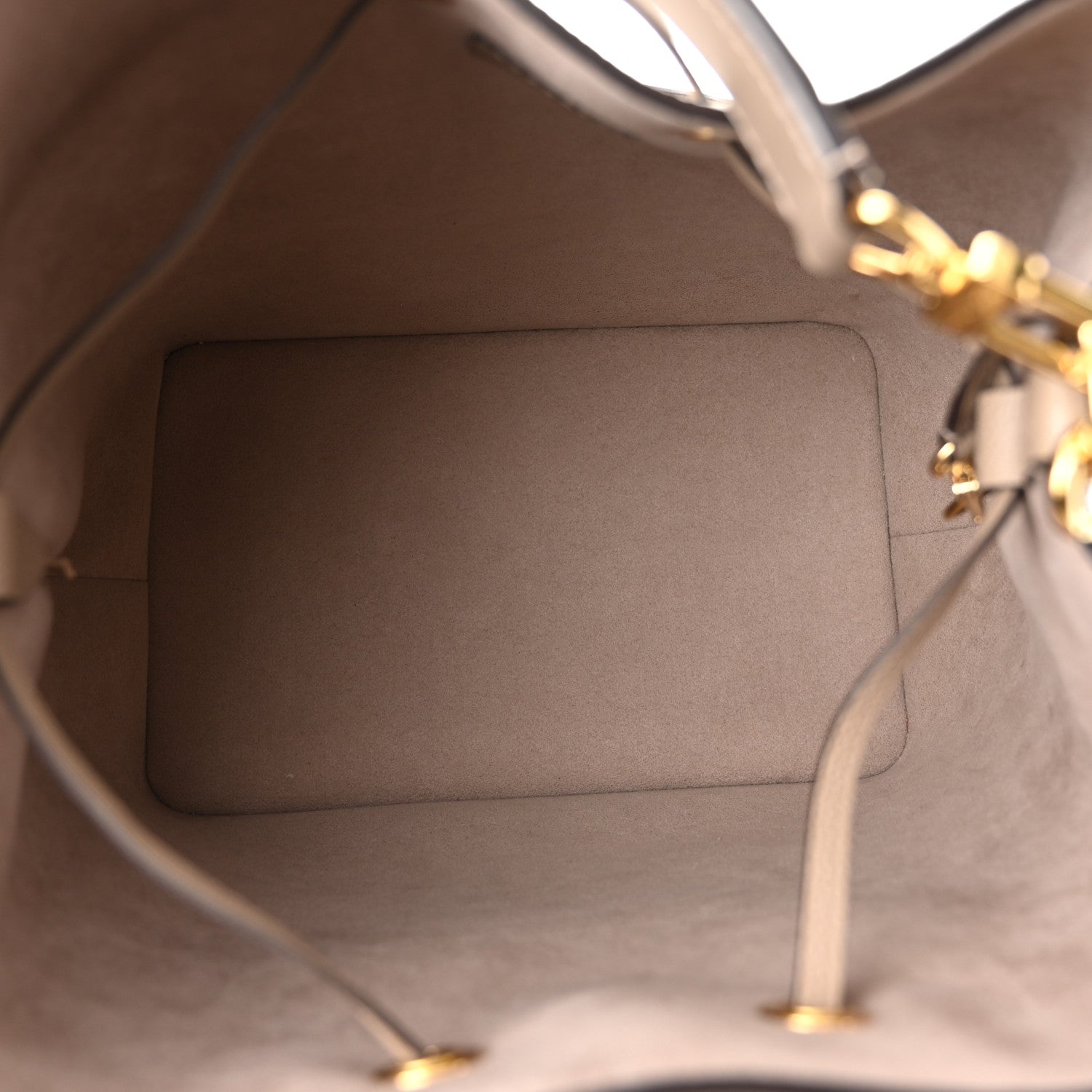 Louis Vuitton Empreinte Monogram Giant Neonoe MM Tourterelle Creme 6 of 12